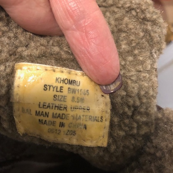 Stunning Khombu boots size 8.5 for winter or snow - Picture 7 of 7